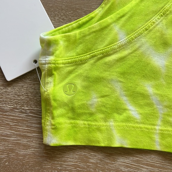 Lululemon All Yours Crop Tank Tie Dye MAR9 Size 8 - Picture 10 of 10